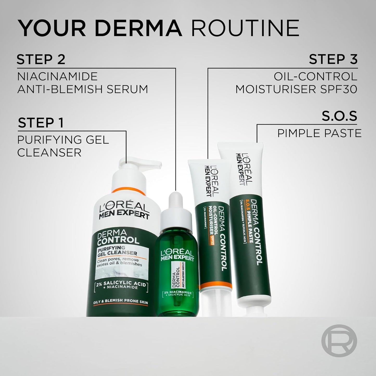 L'Oréal Men Expert Derma Control Nettoyant Purifiant