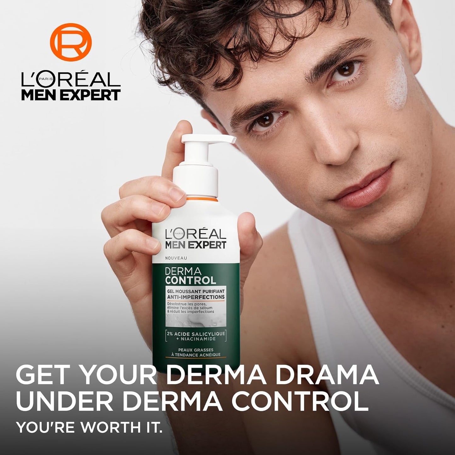 L'Oréal Men Expert Derma Control Nettoyant Purifiant