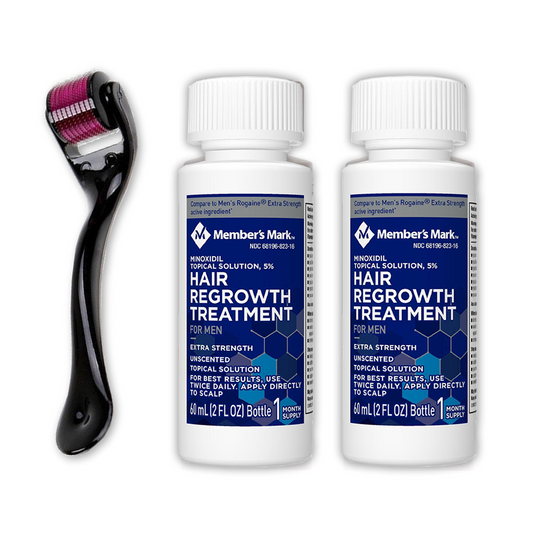 <tc>2 Mois Kirkland 5% Solution & Derma Roller</tc>